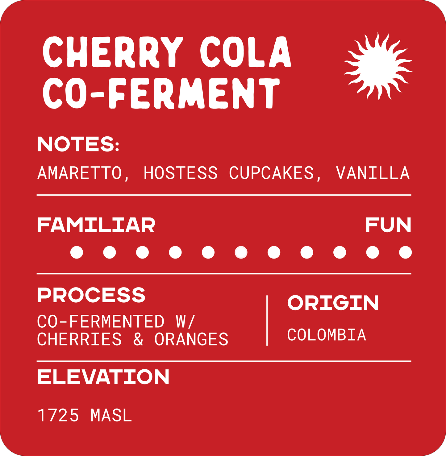 "Cherry Cola" Honey Co-ferment with Cherries & Oranges