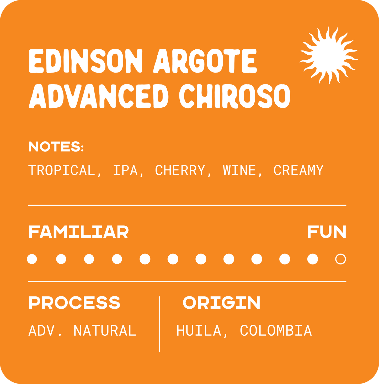 Edinson Argote Chiroso Advanced Natural