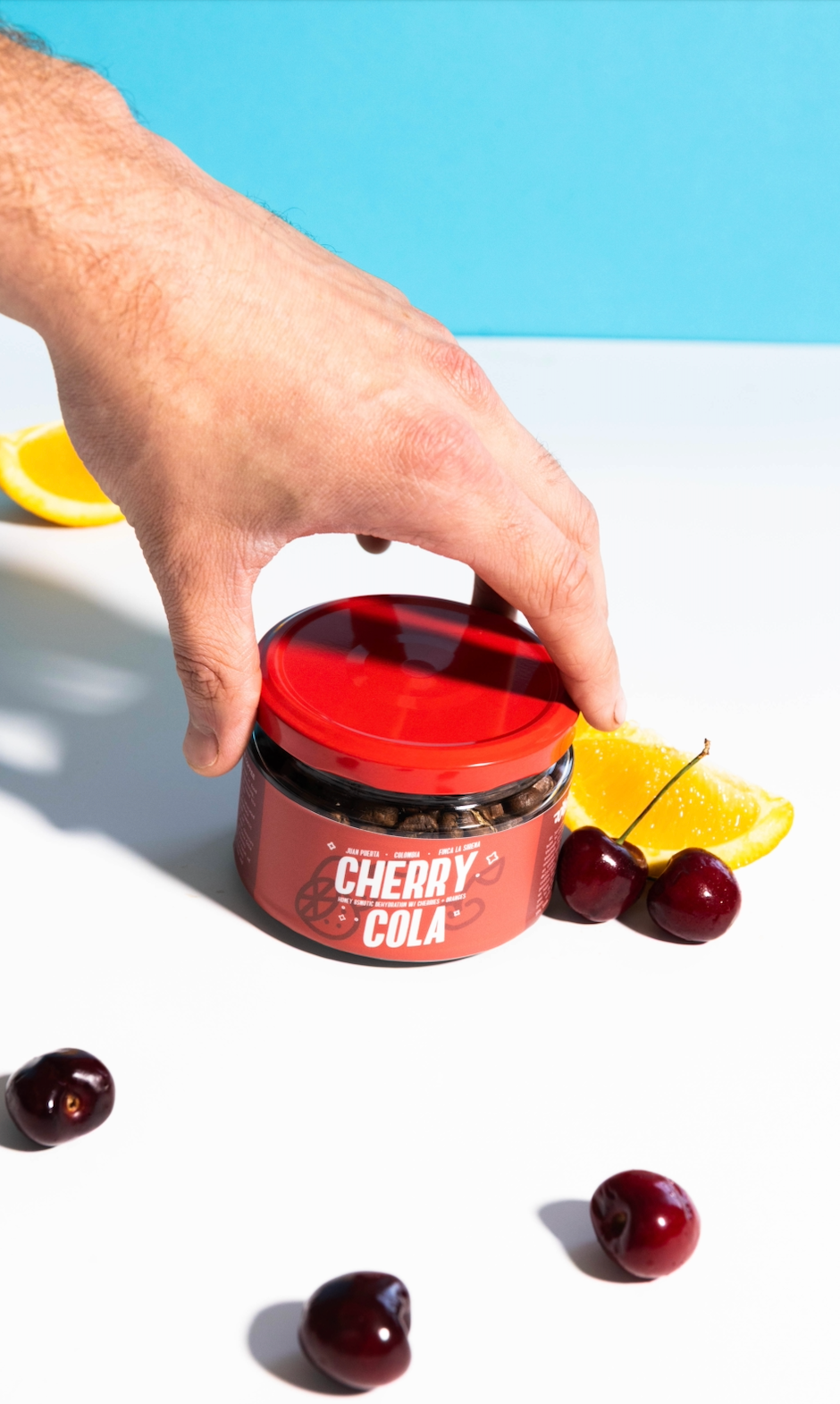 "Cherry Cola" Honey Co-ferment with Cherries & Oranges