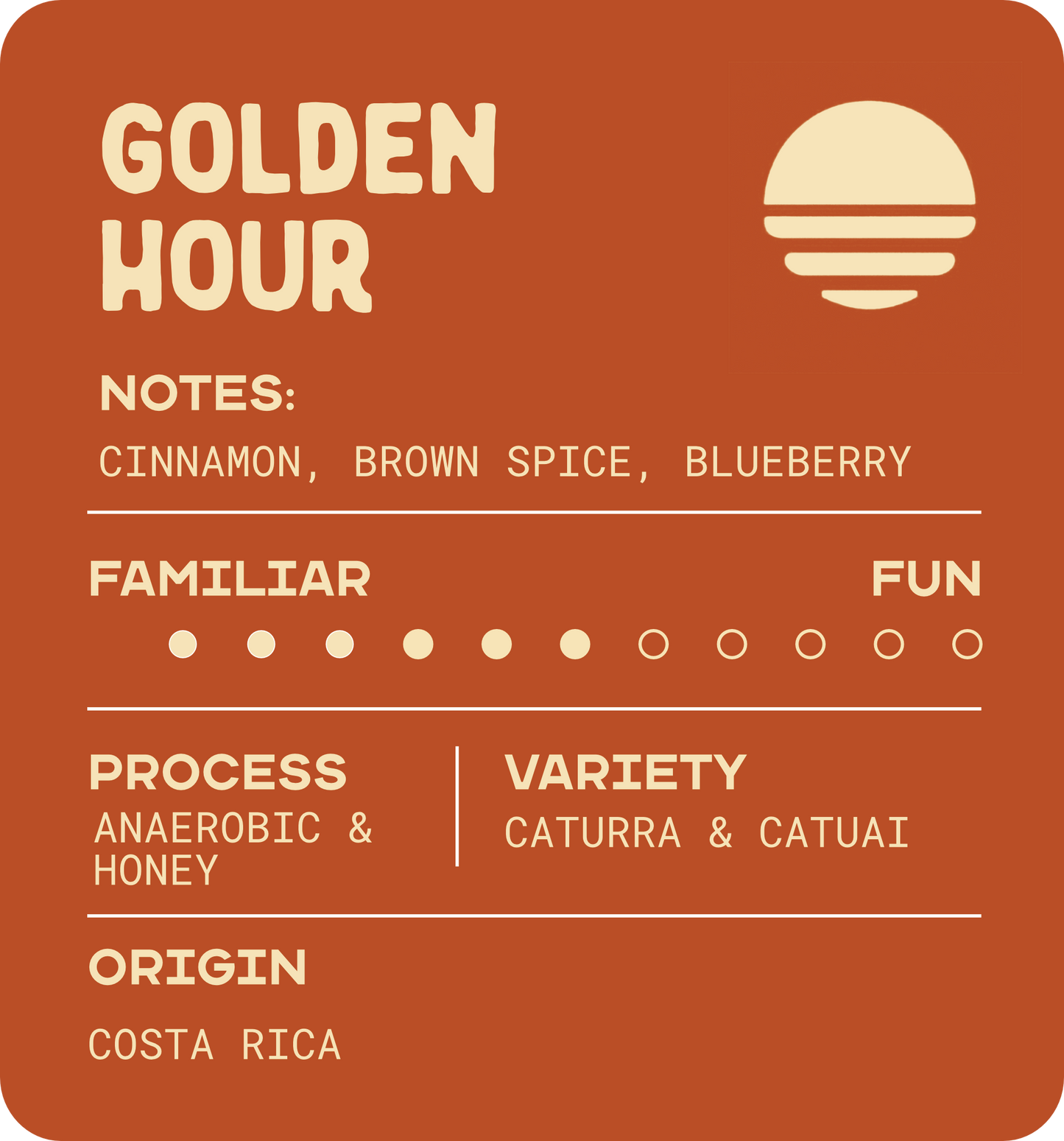 Golden Hour *Seasonal Blend*