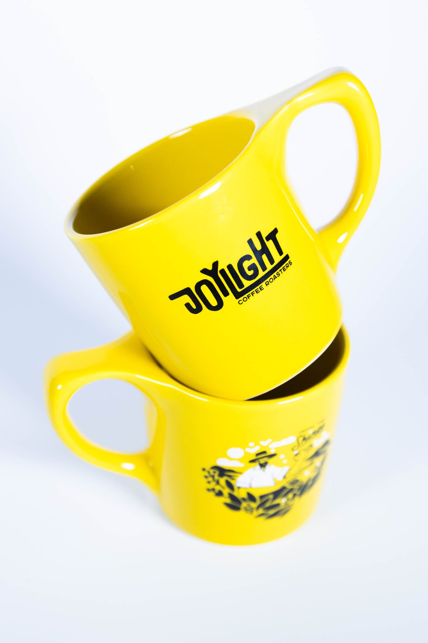 Yellow Lino Mug