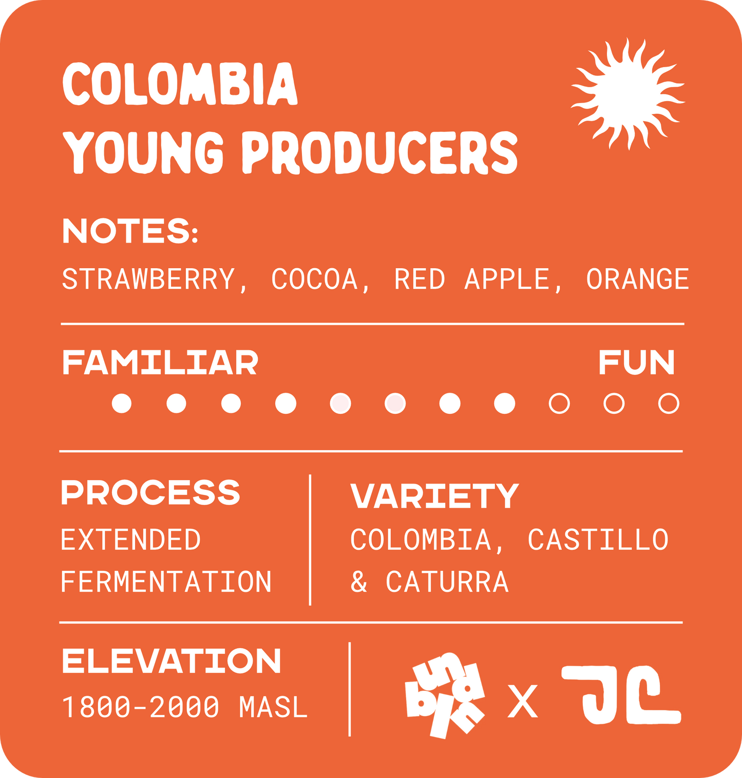 Colombia Young Producers Lot