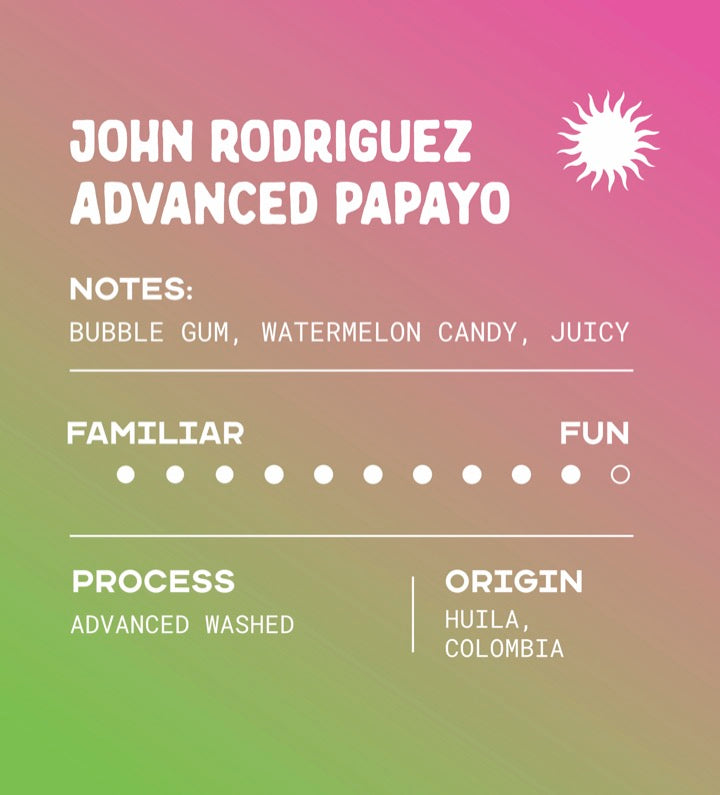 John Rodríguez Advanced Washed Papayo