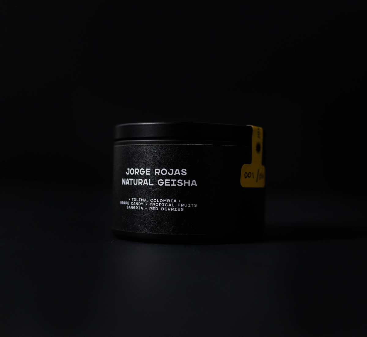Reserve #001: Jorge Rojas Natural Geisha